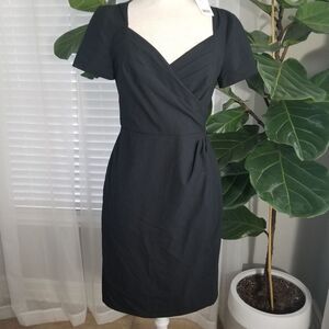 Banana Republic Black sweetheart neckline Stretch Dress NWT size 4
